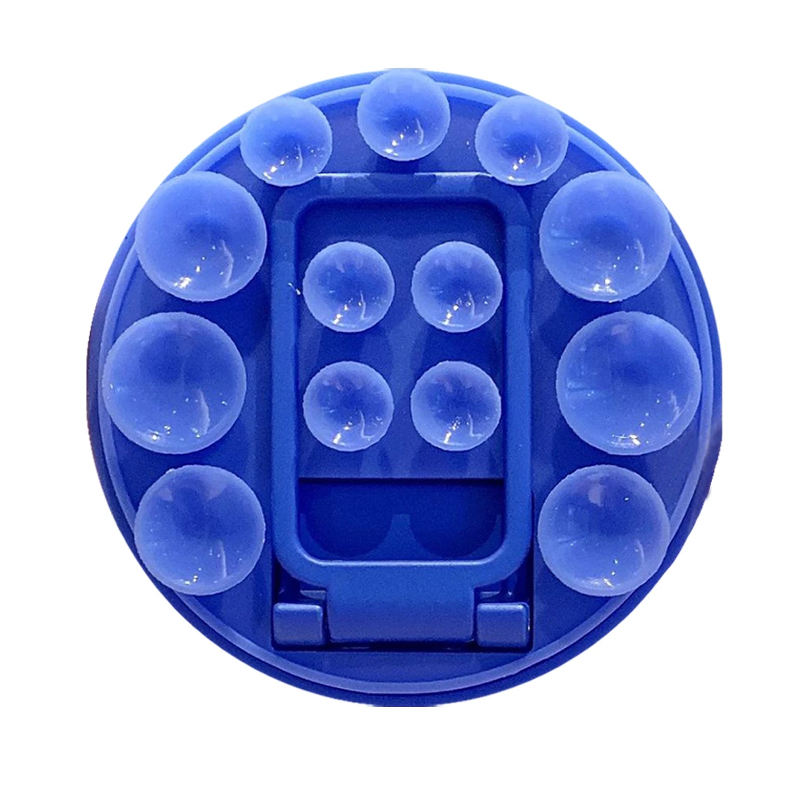 Adhesive Suction Cup Phone Mount Trendy Strong Suction Sticky Phone Grip Accessories Soporte Celular for Selfies and Videos Qme Blue