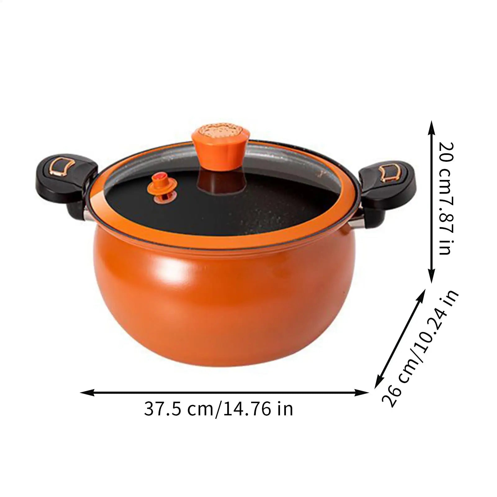 Small Pressure Cooker Cooking Pot Stew Non-stick Fast Heating Qme