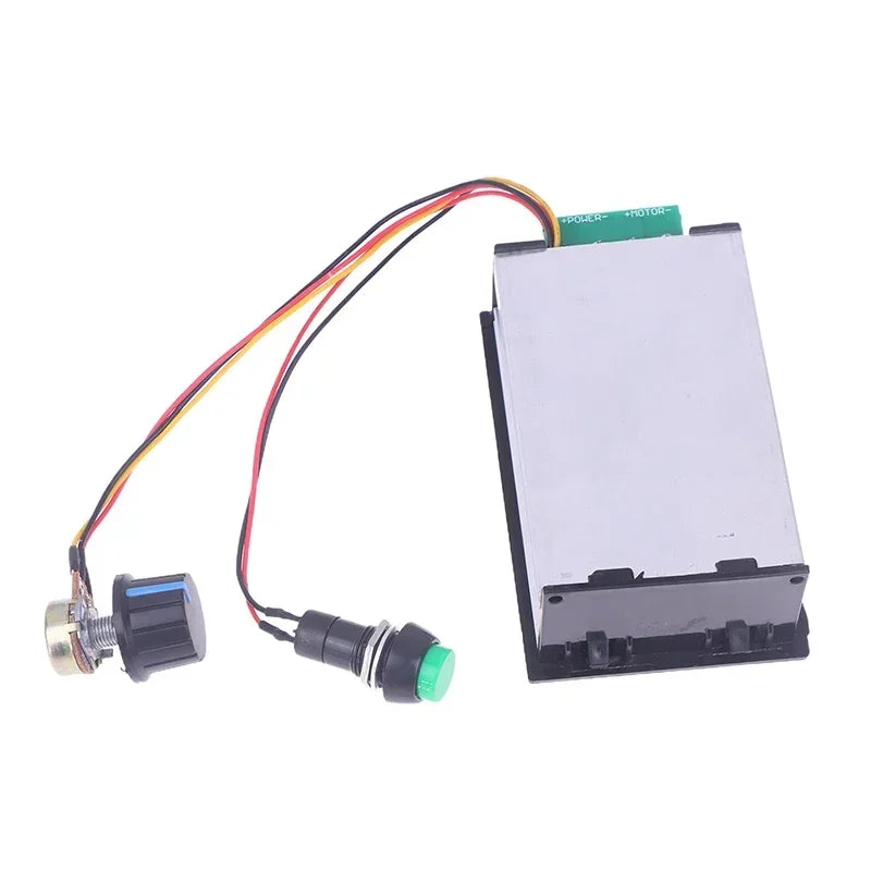 DC 6-60V 6V 12V 24V 48V 30A Digital Display PWM DC Motor Speed Controller Regulator Motor Speed Controller W/ Start Stop Switch Qme