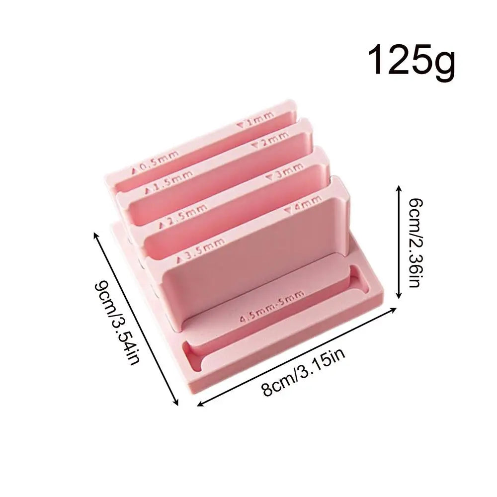 Clay Tube Hoop Roller Guide Multifunctional Reusable Pottery Equipment Clay Tool Set For Beginners Earrings Rings Pendants DIY Qme Red China Mainland