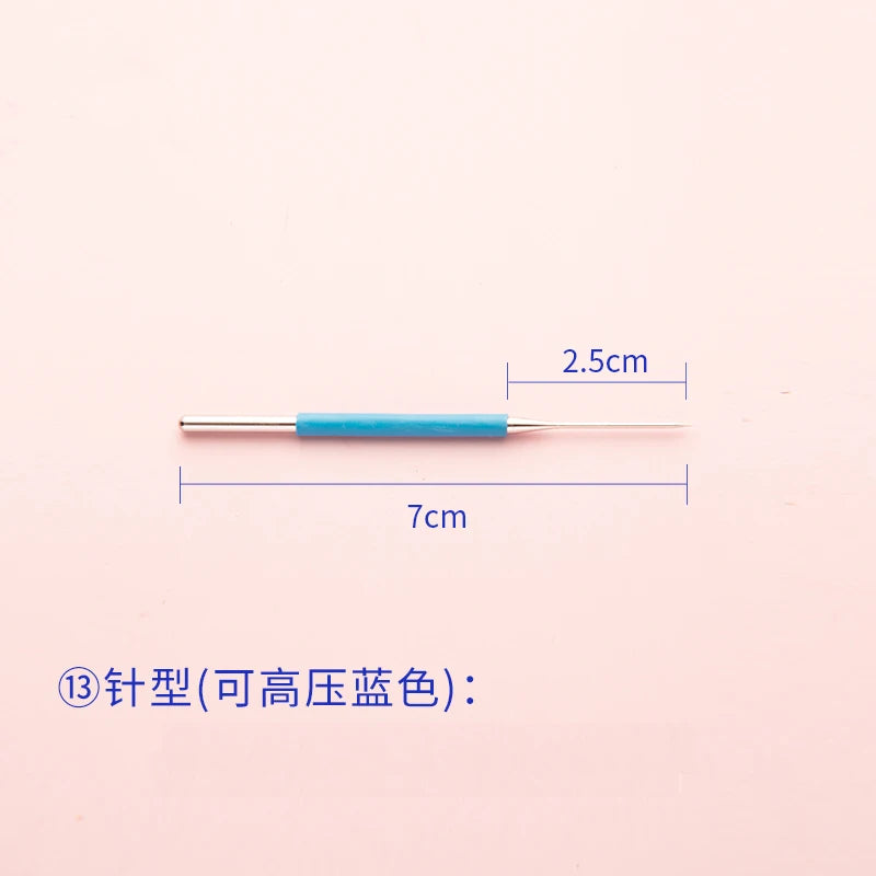 Universal Needle Tip Flat Knife Filiform Fine Surgical Cosmetic Qme Beige