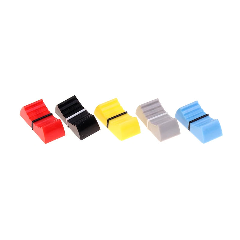 Fader Knob Cap Touch Sensitive Slider Ribbed Mixer Desk Switch Qme