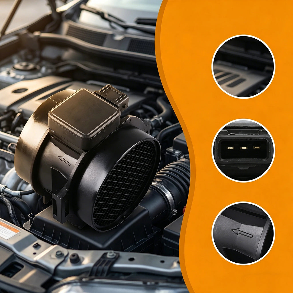 For Hyundai Kia Air Flow Meter Sensor OE 8ET009142-441 28164-37200 3 Pin Connector for Automobiles Accessories Qme