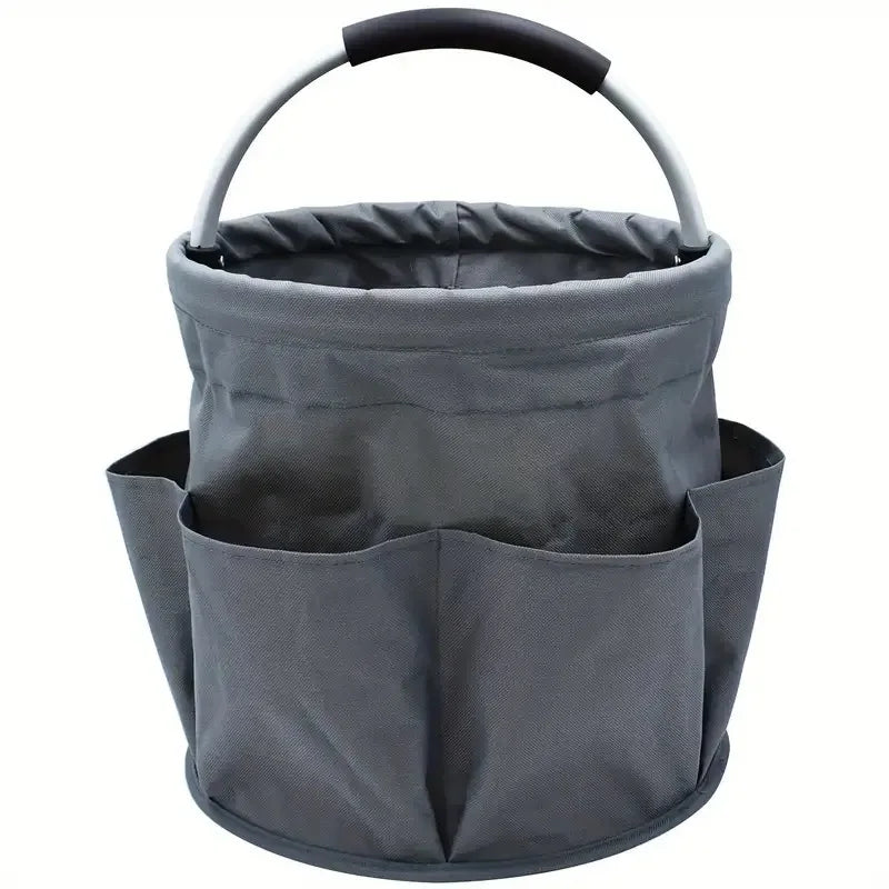 Outdoor Portable Foldable Washing Tool Basket Qme Light Grey