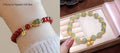 2-3 Pieces Lucky Bead Bracelet for Women, Interlocking Circles Charm, Light Luxury Gift, Stylish Hand Jewelry,Fashion Bracelet Qme Three and Four