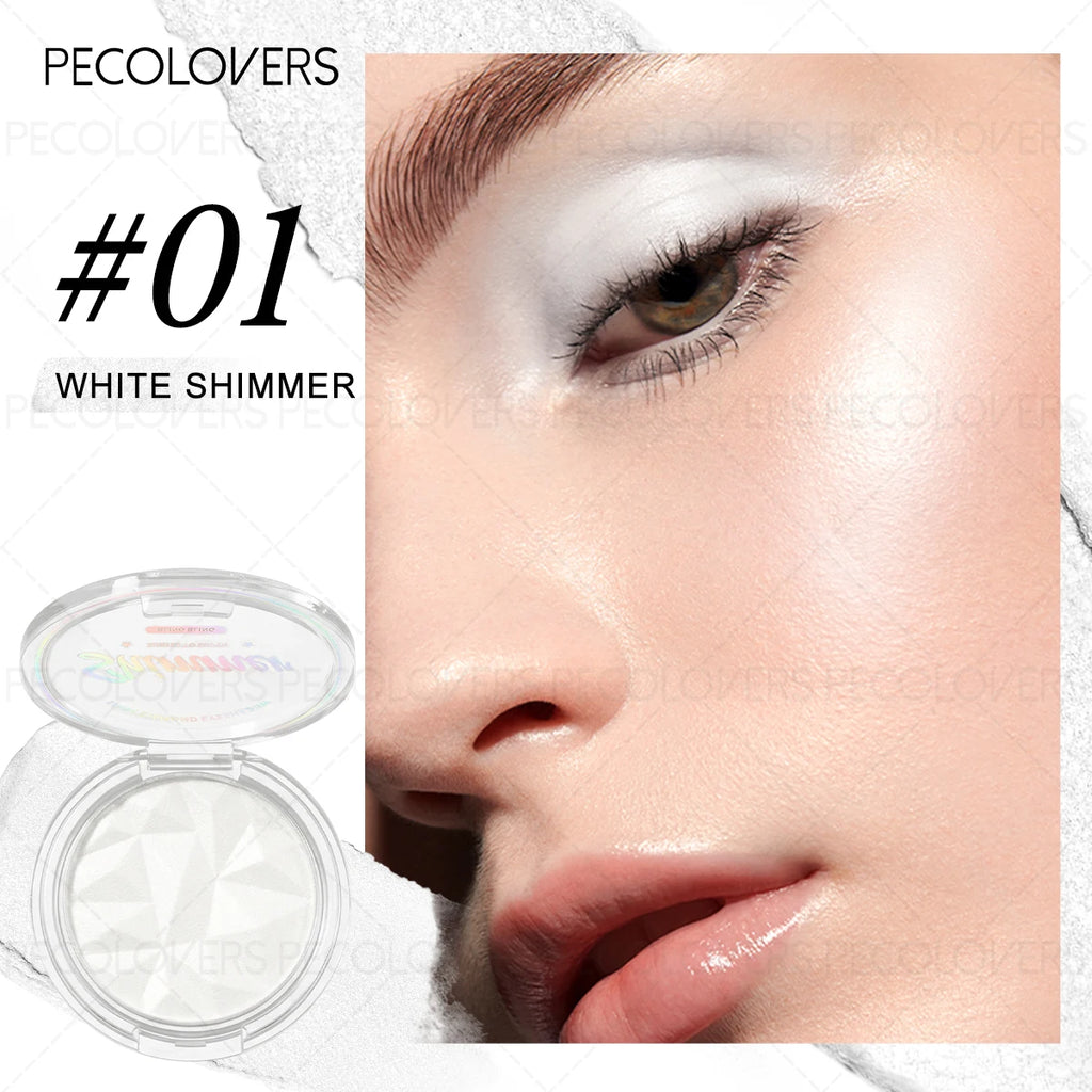 Multi Functional Disc Champagne White Silver Colors Brightens Face Qme 01