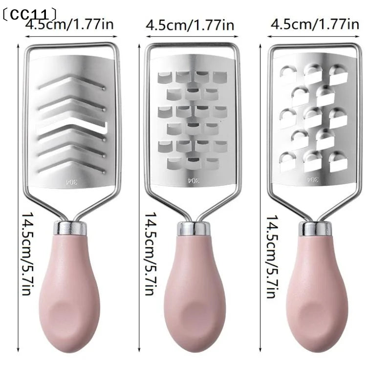 Mini Cheese Grater Lemon 304 Stainless Steel Zesters Shredder Kitchen Qme