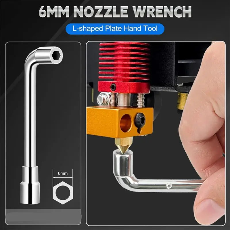 A02F-For Anycubic Kobra 3 Hotend Kit For Kobra 3/Kobra 3 Combo 3D Printer Parts & Accessories Qme