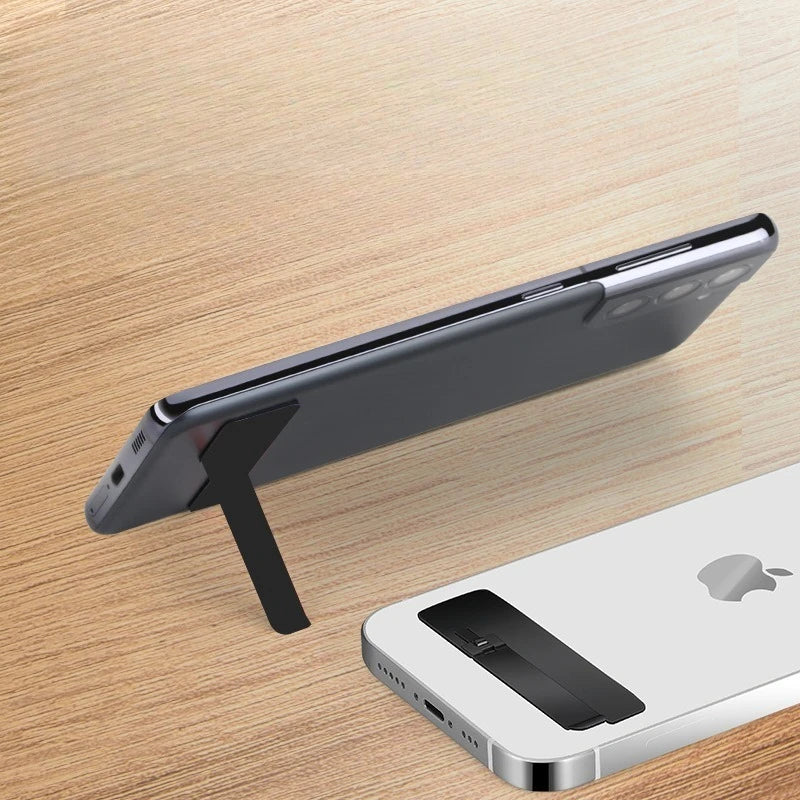 Portable Mobile Phone Desktop Holder Invisible Back Sticker Support Qme