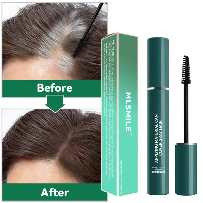 Hair Dying Stick Long Lasting Fast Staining Washable High Saturation Cover White Hair Non-toxic Not Greasy Disposable Hair Dye Qme