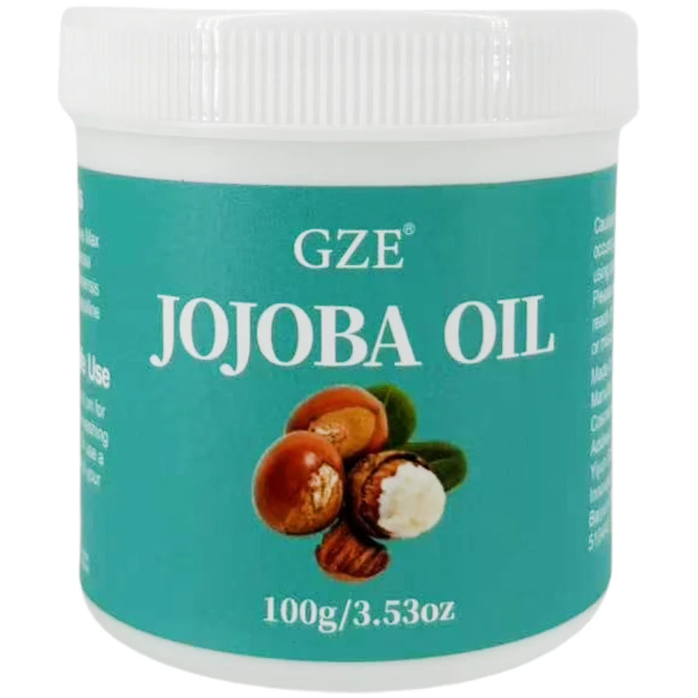GZE Jojoba Oil Strong Hair Deep Moisturizing Repair Split Ends Anti-Breakage For Dry And Damaged Hair Qme GZE JOJOBA OIL