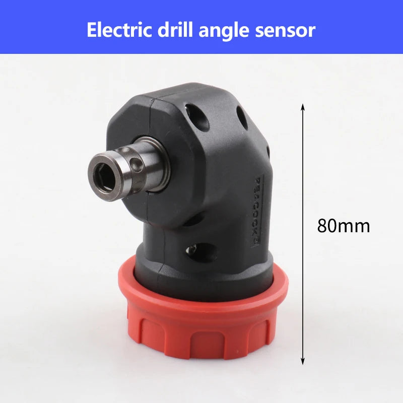 Quick-Release Drill Conversion Chuck For 6.35mm Hex Bits Compatible With Corded And Cordless Electric Drills Qme 02