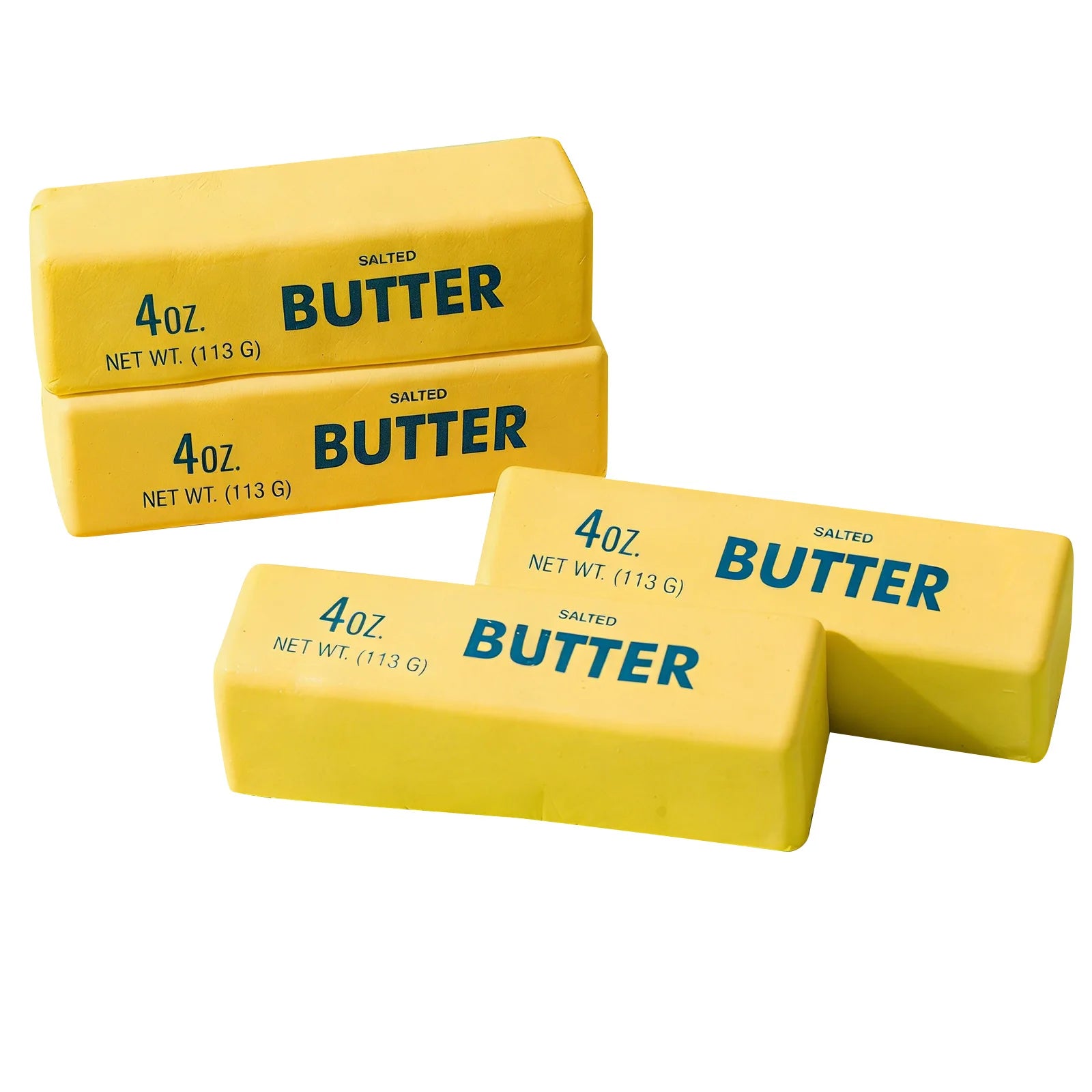 1/2/3PCS Butter Stick Squishy Fidget Toys Elastic Cheese Stick Funny Squeeze Prank Toy Stress Anxiety Relief Game Qme