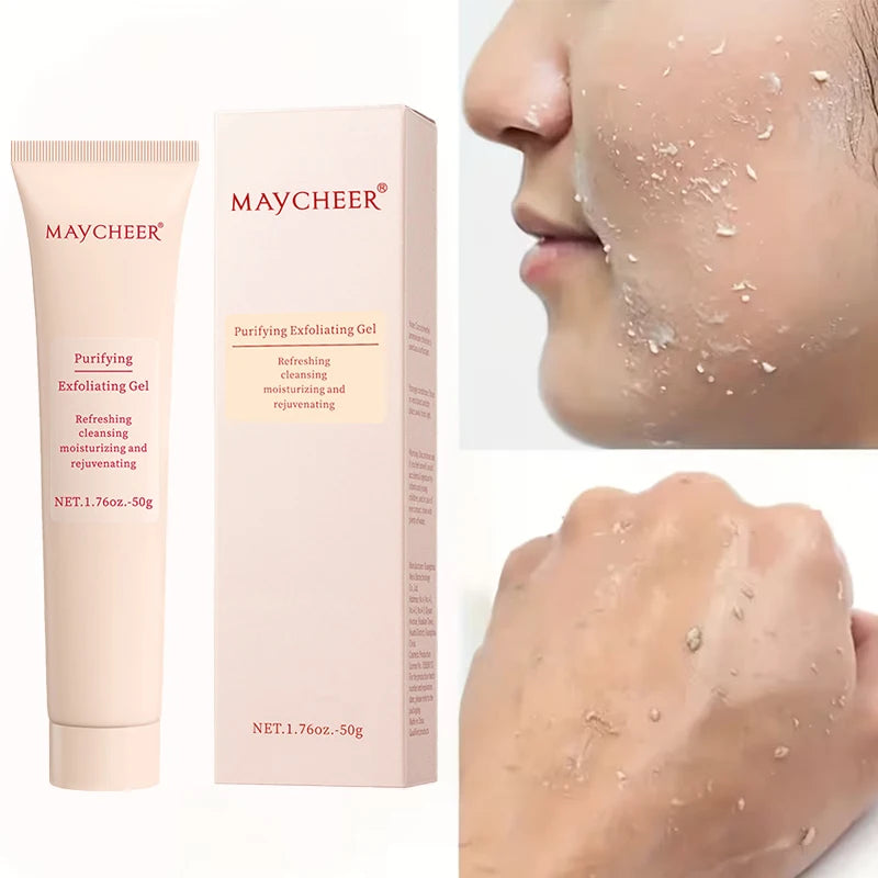 Exfoliating Peeling Gel Facial Scrub Moisturizing Nourishing Qme