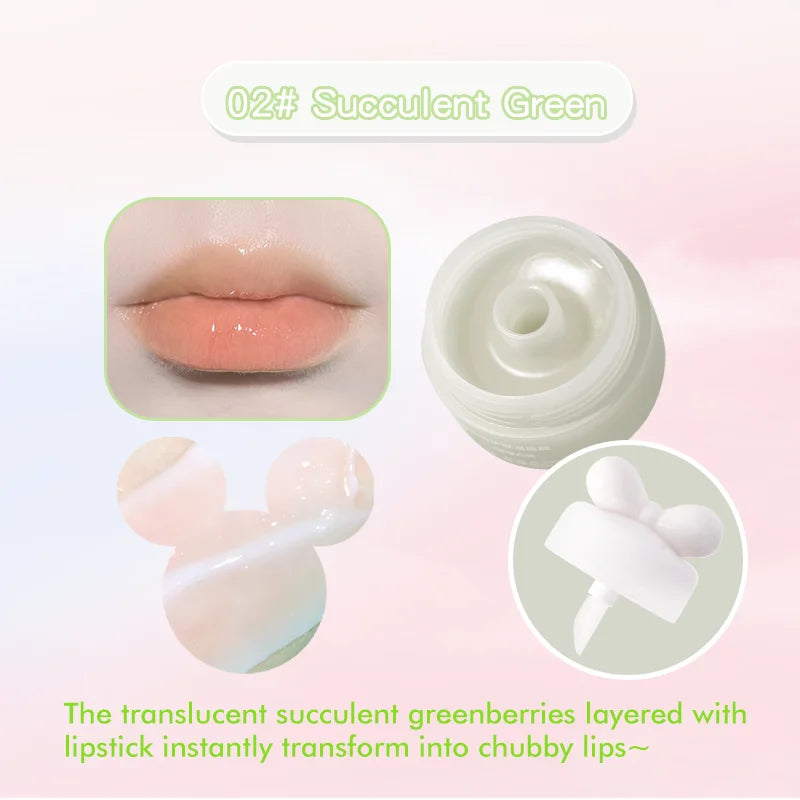 Fruit Flavored Jelly Lip Balm - Long-Lasting Hydration, Moisturizing & Nourishing Lip Oil, Day & Night Lip Care With Vitamin E Qme 02