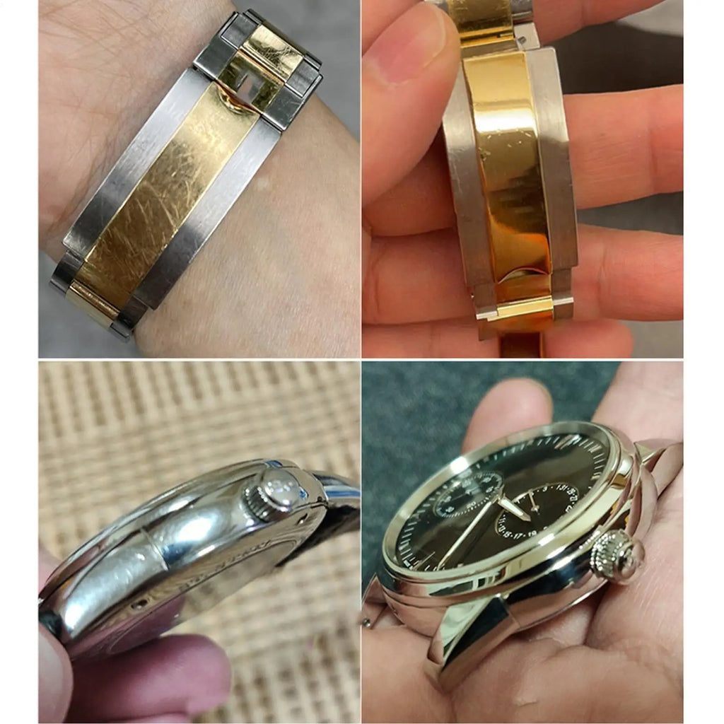 Watch Polishing Cloth 4 Jewelry Cleaner Anti-tarnish Scratch Repair Qme