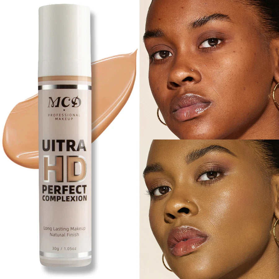 9 Shade Full Coverage Concealer Liquid Foundation Makeup Base Cushion Qme 06
