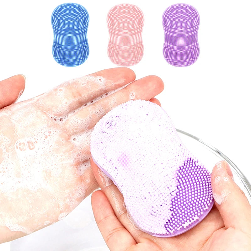Silicone Facial Cleansing Brush Professional-grade Skin Care Tool Qme