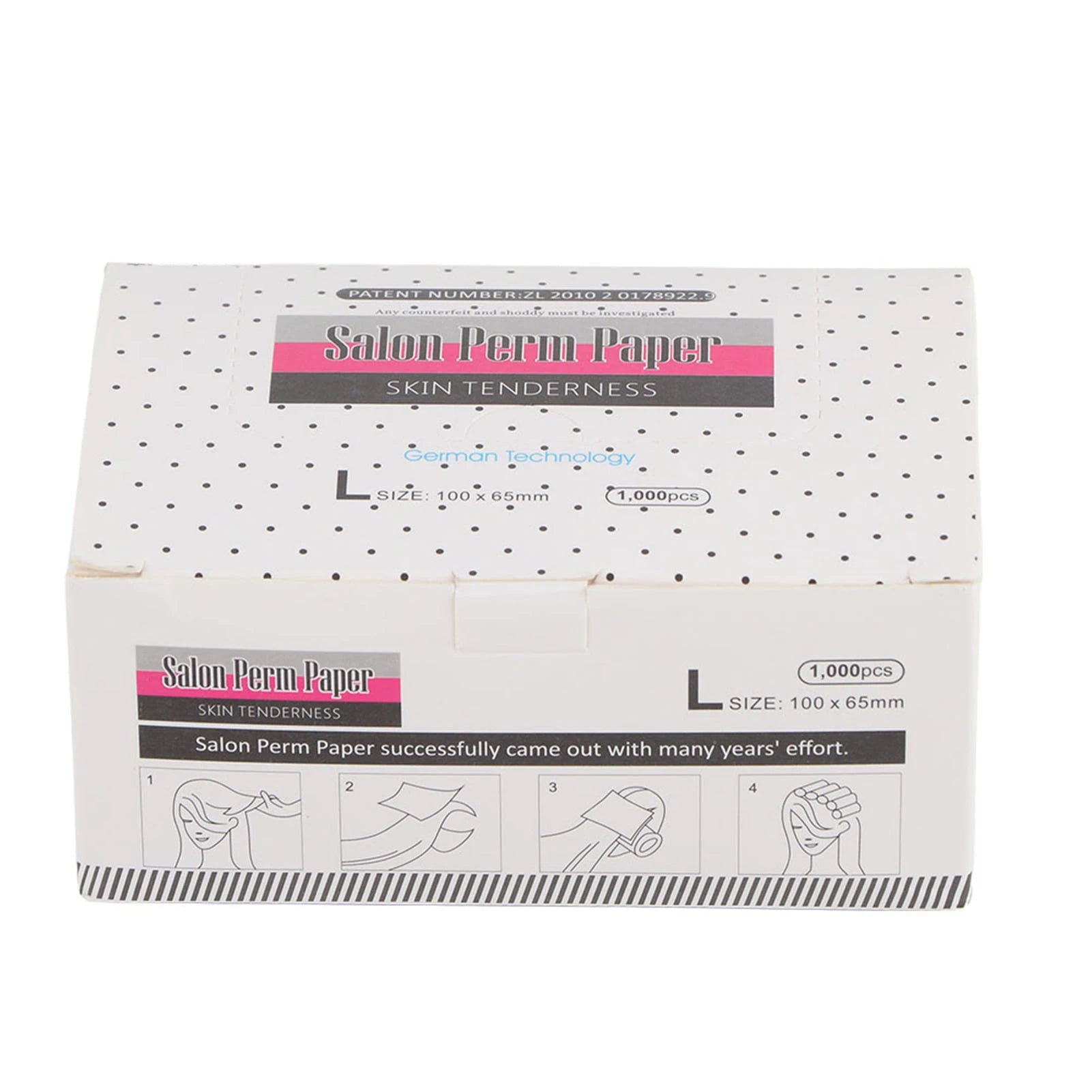 Barber Shop Ultra Thin Hair Perm Paper Mesh Breathable Perming Paper Hairdressing Tool Hair Perm Paper Perming Paper Perm Paper Qme Default Title