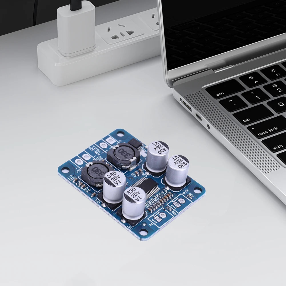 TPA3118 PBTL Audio Amplifier Panel Mono Channel Digital Stereo Amplifier Module DC8-24V for 4-8 Ohms Speaker Qme
