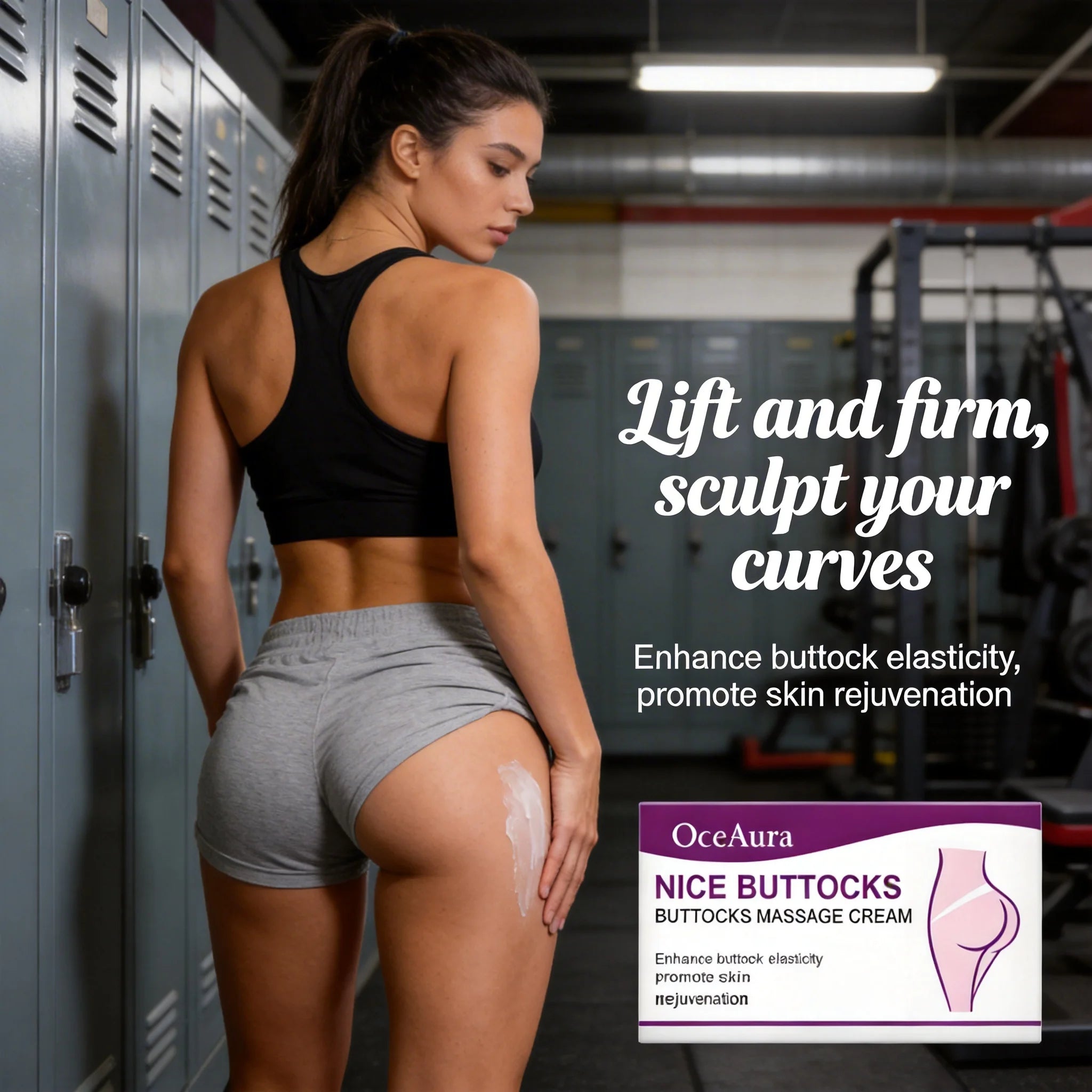Buttock Cream Supplement Collagen Protein Enhance Hip Growth Big Ass Shaping Sexy Body Curve Butt Lift up Firming Essential Oil Qme
