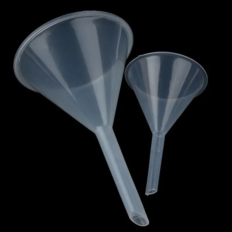Mouth Dia Laboratory Clear White Plastic Filter Funnel Qme 90mm