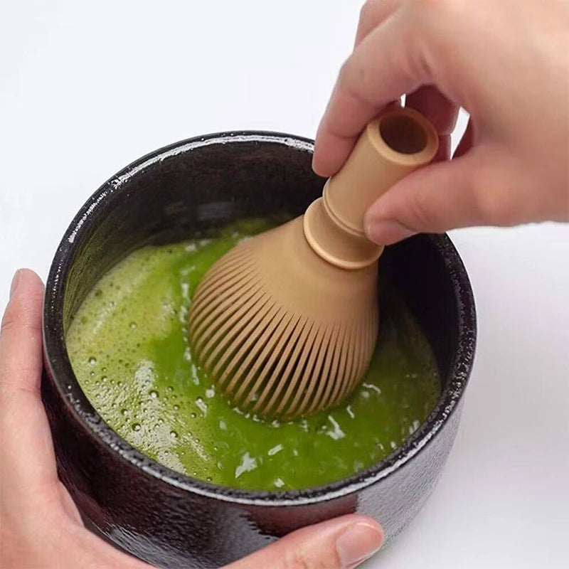 Whisk Reusable Resin Matcha Chasen Dishwasher Safe Stirrer Green Tea Qme