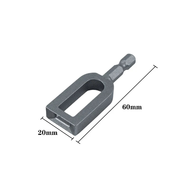 Duty Drill Wire Twister Tool For 9 & 11 Fence Wire Tying Drill Chuck Chain Link Fence Twister For Electric Drill Twisting Sleeve Qme 9