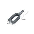 Duty Drill Wire Twister Tool For 9 & 11 Fence Wire Tying Drill Chuck Chain Link Fence Twister For Electric Drill Twisting Sleeve Qme 9