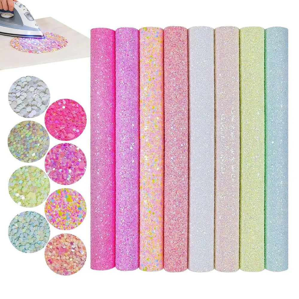 Sequins For Crafts 8 Pieces A4 Glitter Sequins Sheet Beaded Jewelry Decoration For Fabric Scrapbook Crafts Embroidery Costume Qme China Mainland A
