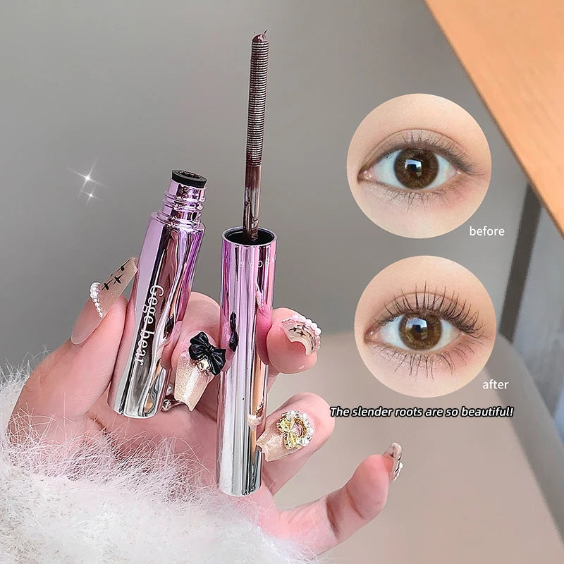 Gege Bear Eyelash Extensions Volume Mascara Clearly Defined Curled Qme