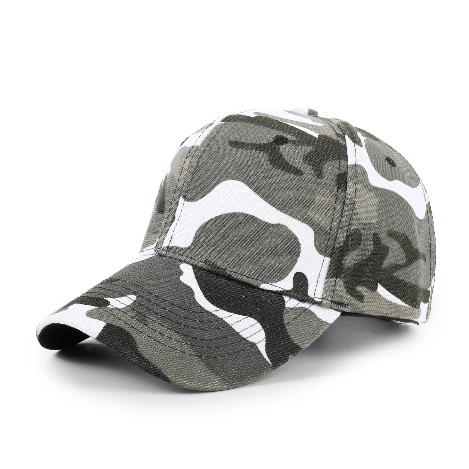 Unisex Camouflage Baseball Cap Outdoor Mountaineering Camping Running Fishing Sun Hat Hat Fashion Casual Accessories Qme C One Size