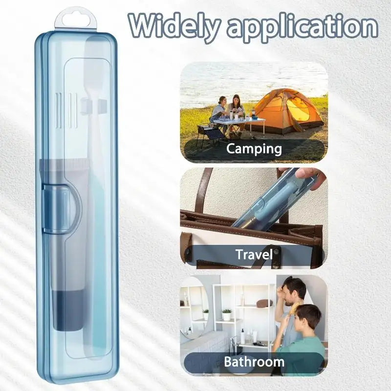 Plastic Toothpaste Box Storage Container Toothbrush Transparent Qme