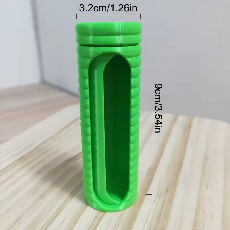 Small Storage Box Portable Cotton Swabs Toothpicks Craft Supplies Qme