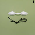 Silicone Protectve Eye Goggle IPL Laser LED UV Lamp Treatment Qme S White
