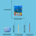 Educational Handmade Toys Ocean Animal Gemstone Dig Kid Qme one size