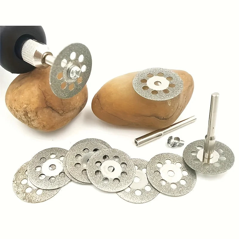 50-piece diamond cutting disc set, suitable for stone, ceramic, resin, metal and other DIY crafts Qme