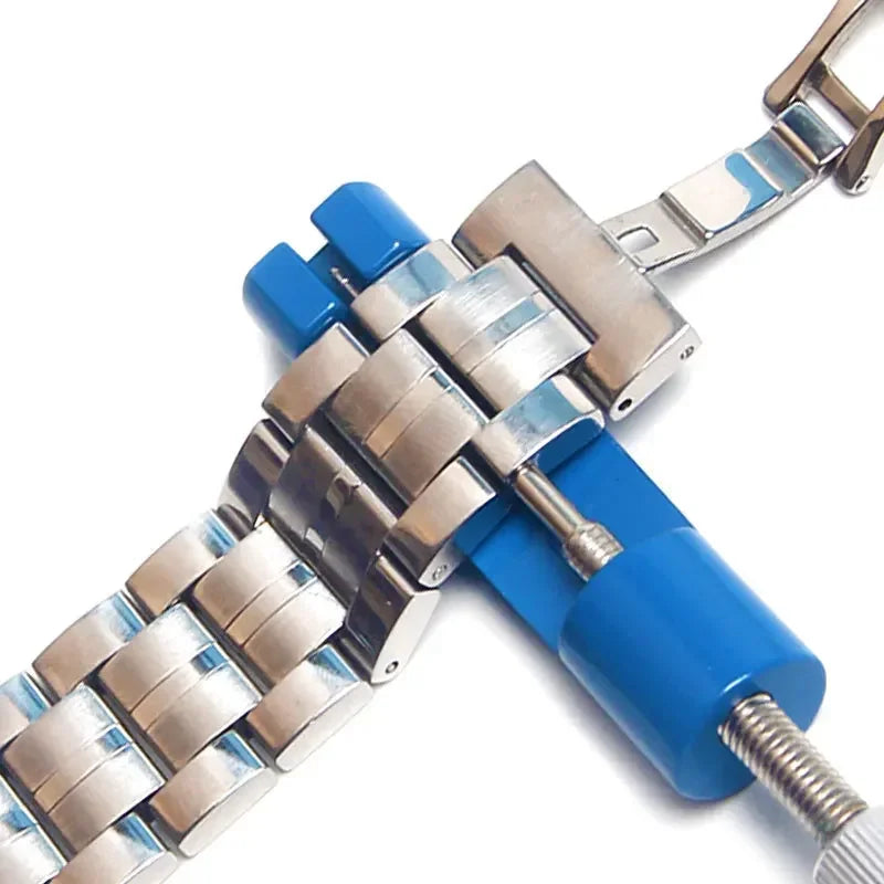 Metal Bracelet Strap Adjuster Tool Kit Mini Watch Band Link Pin Remover for Watchmakers Repair Accessory Qme