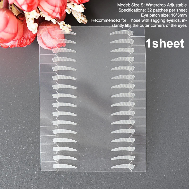 Sheet Double Eyelid Tape Invisible Waterproof Adhesive Long-lasting Qme S