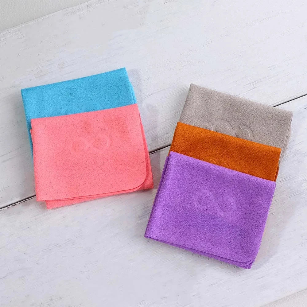 5/10Pcs High Quality Suede Microfiber Glasses Cleaning Cloth Non-scratch Wipe for Lens, Phone Screen & Eyewear Accessories Qme