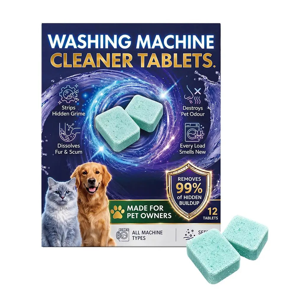 Washing Machine Cleaner Tablets Pet Owners Remove Stubborn Eliminates Qme 1 bag