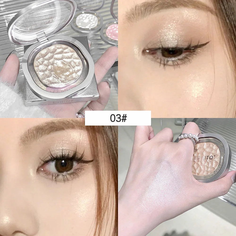 Highlighting Powder Pearlescent Fine Mashed Soft Texture LEEINTO Qme GL6878-3