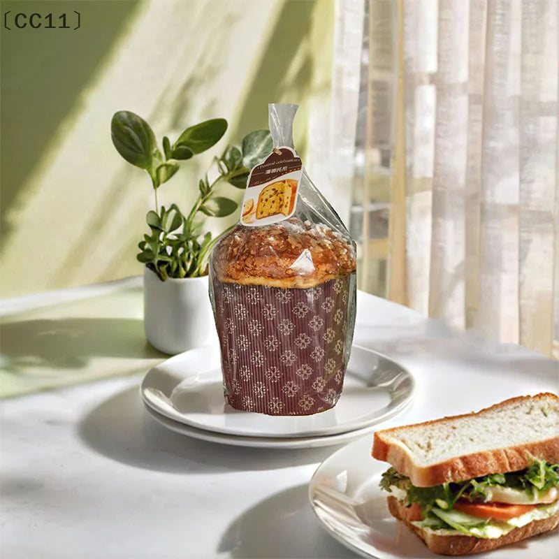 CC11Paper Tray Dove Mold Pastry Bread Cake Carton Packaging Qme