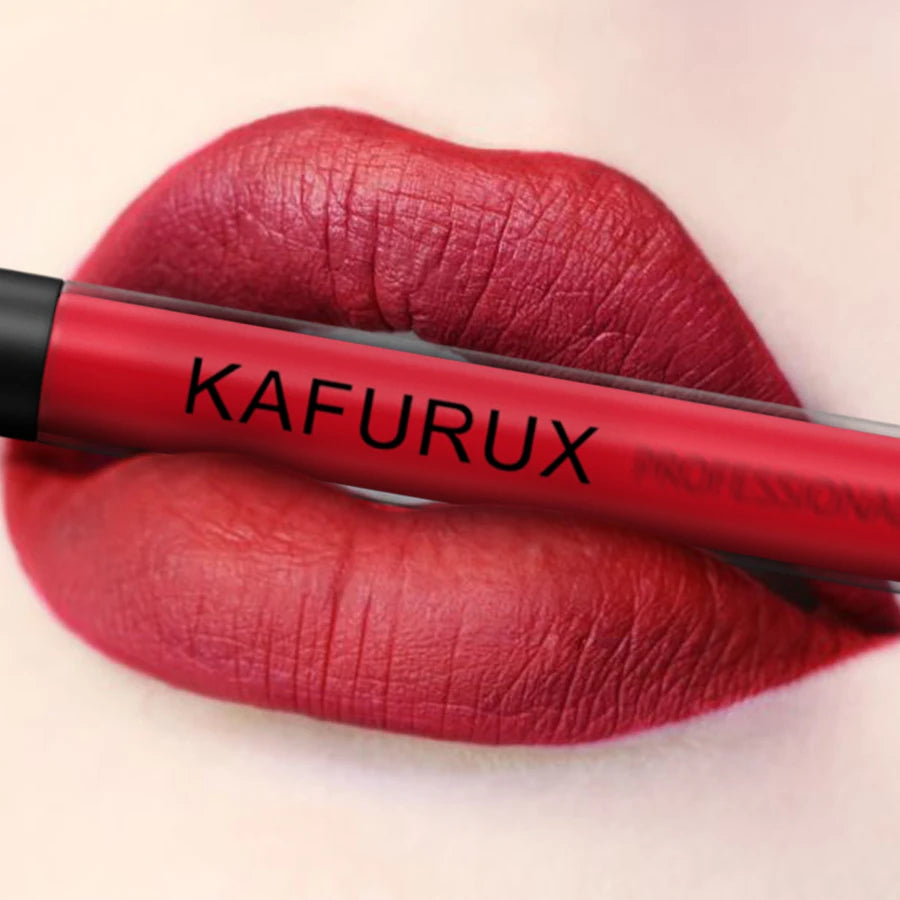 Matte Highly Pigmented Lip Glaze Velvet Finish Liquid Lipstick Qme 07