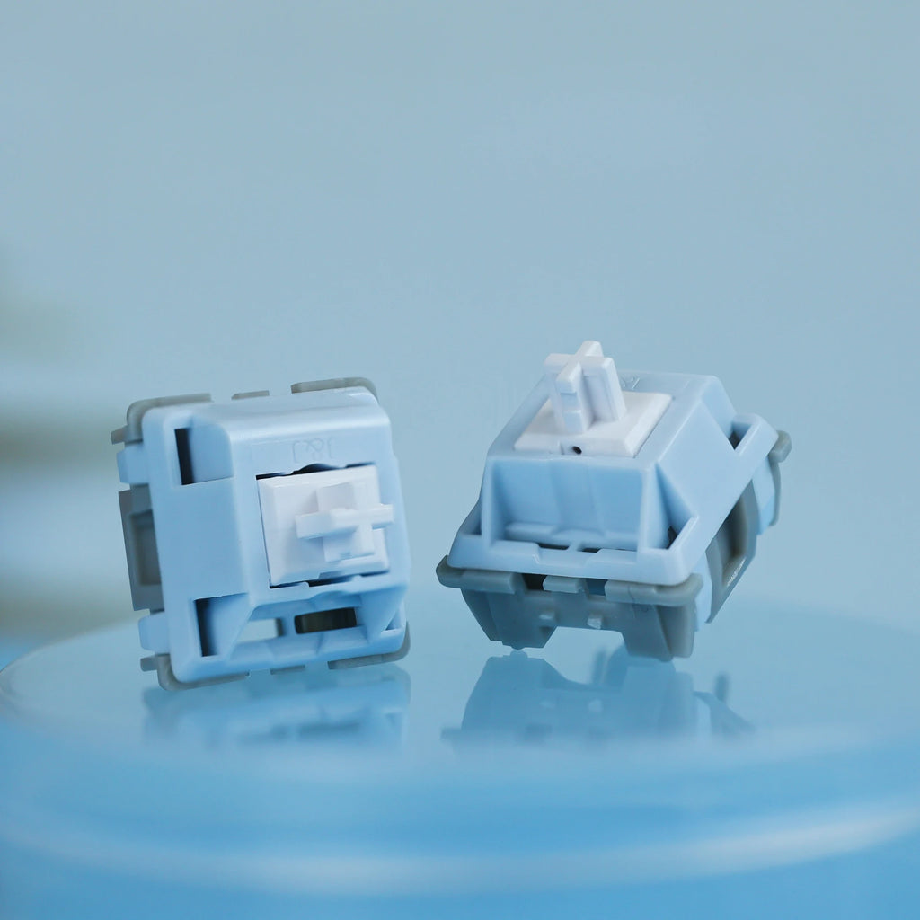 Jarvis JJ Silent Switch 3 Pins 35g Super Silent Mute Japanese Grease Lubrication Mechanical Keyboard Custom Linear Switches Qme 70Pcs