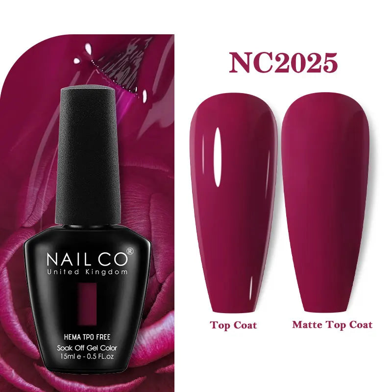 NAILCO Fresh Gel Nail Polish Nails Semi-permanent Varnish Hybrid
