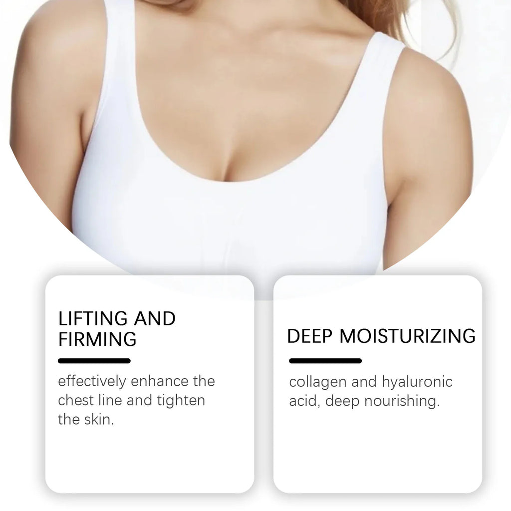 OceAura Chest Lifting Patch Deep Nourishing Skin Elasticity Enhancing Sagging Reducing Plumping Gentle Breast Firming Stickers Qme