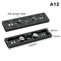 1 4 Screw Tripod Quick Release Adapter Aluminum Alloy Designed Qme A12