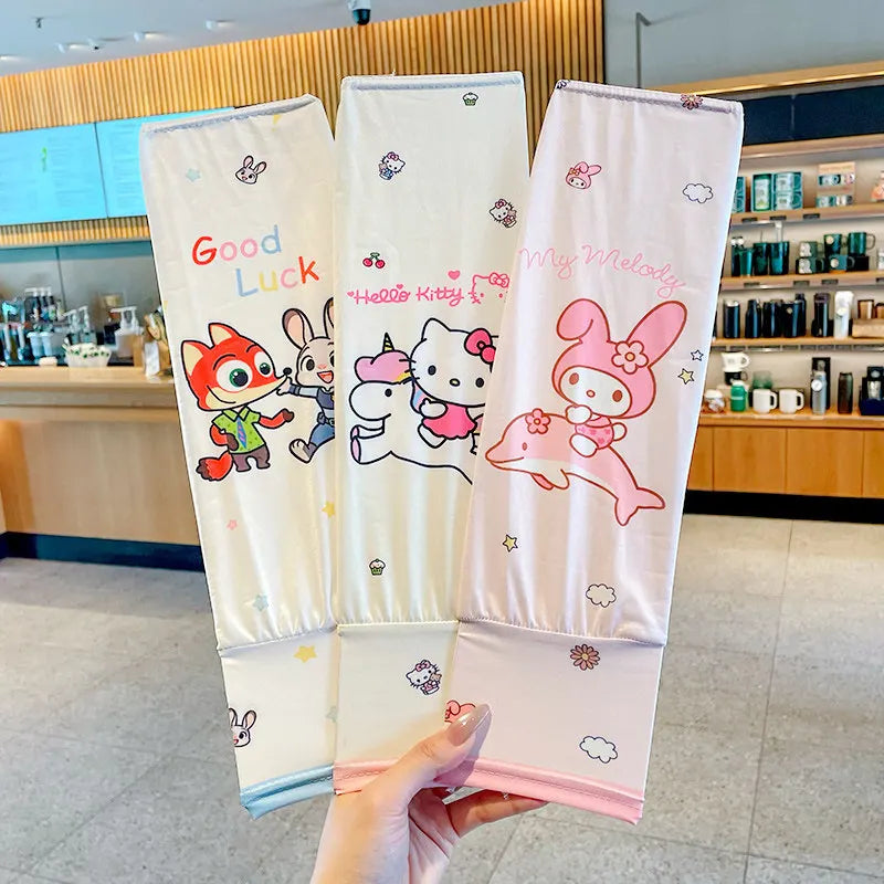 Hello Kitty Kuromi UV Arm Sleeves – Cooling Sun Protection
