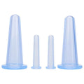 Silicone Vacuum Cupping Massage Jars Anti Cellulite Facial Suction Qme Blue China Mainland